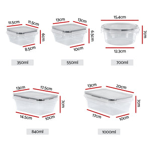 5-Star Chef Cereal Dispenser | Food Storage Container | 16PCS Set