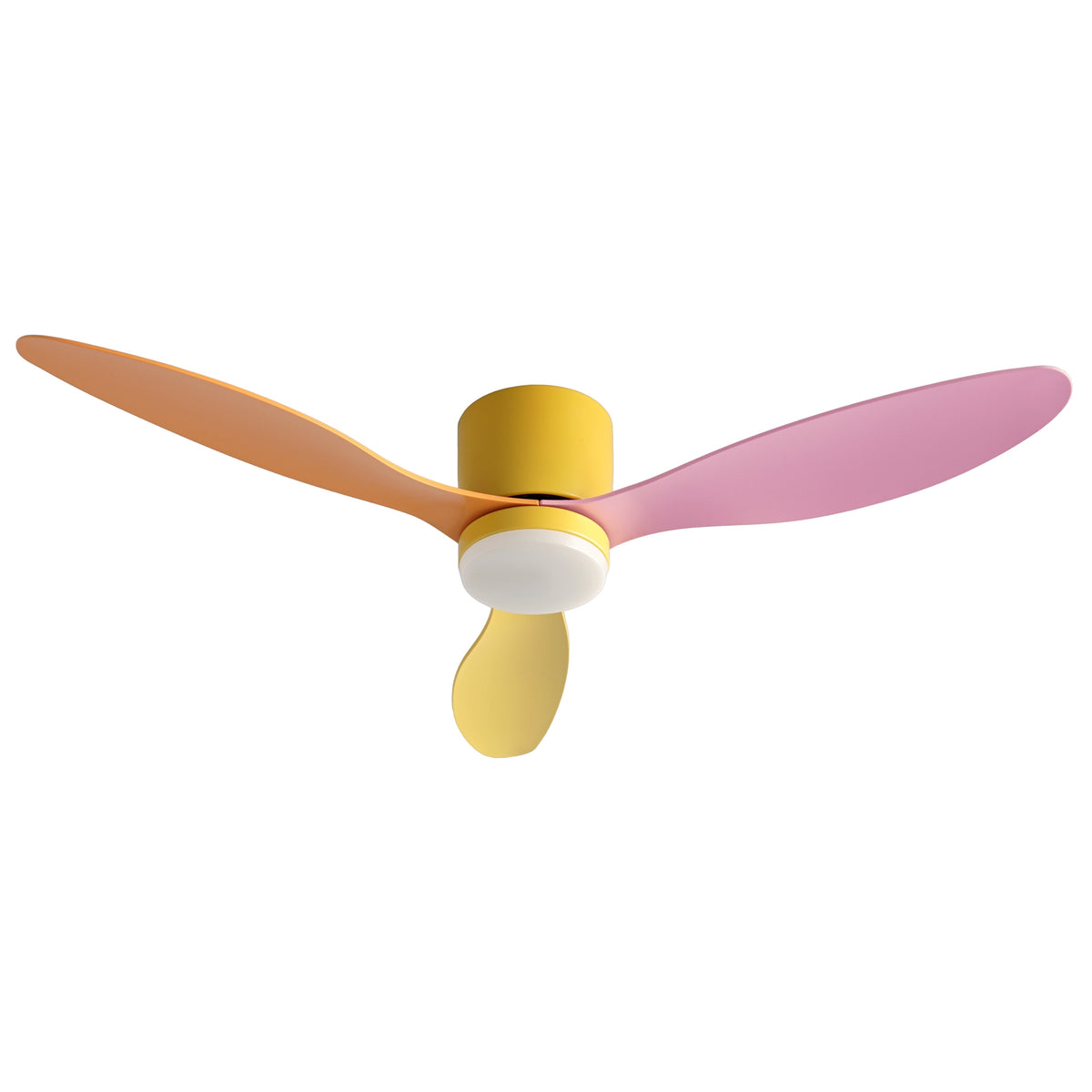 52 Inch Ceiling Fan with Light | 3 Blades | DC Motor | Remote | Multicolour