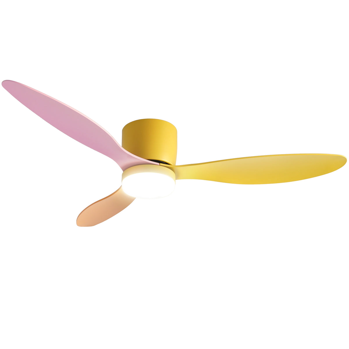 52 Inch Ceiling Fan with Light | 3 Blades | DC Motor | Remote | Multicolour