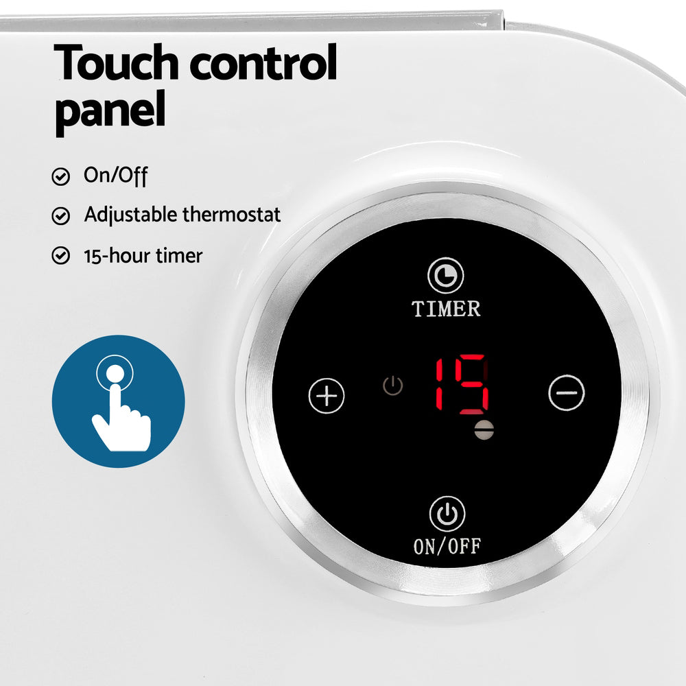 Devanti Electric Convection Heater | White | 2000W