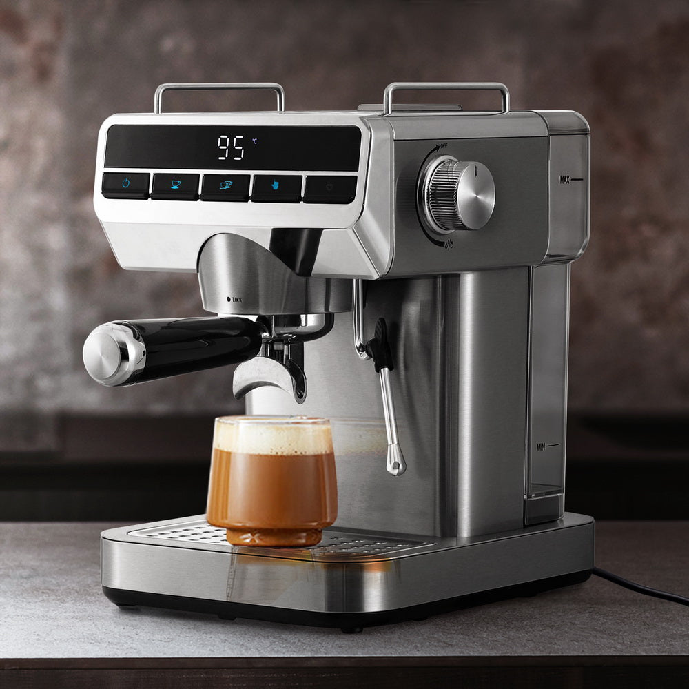 Devanti Coffee Machine | 20 Bar | Espresso Cafe Maker