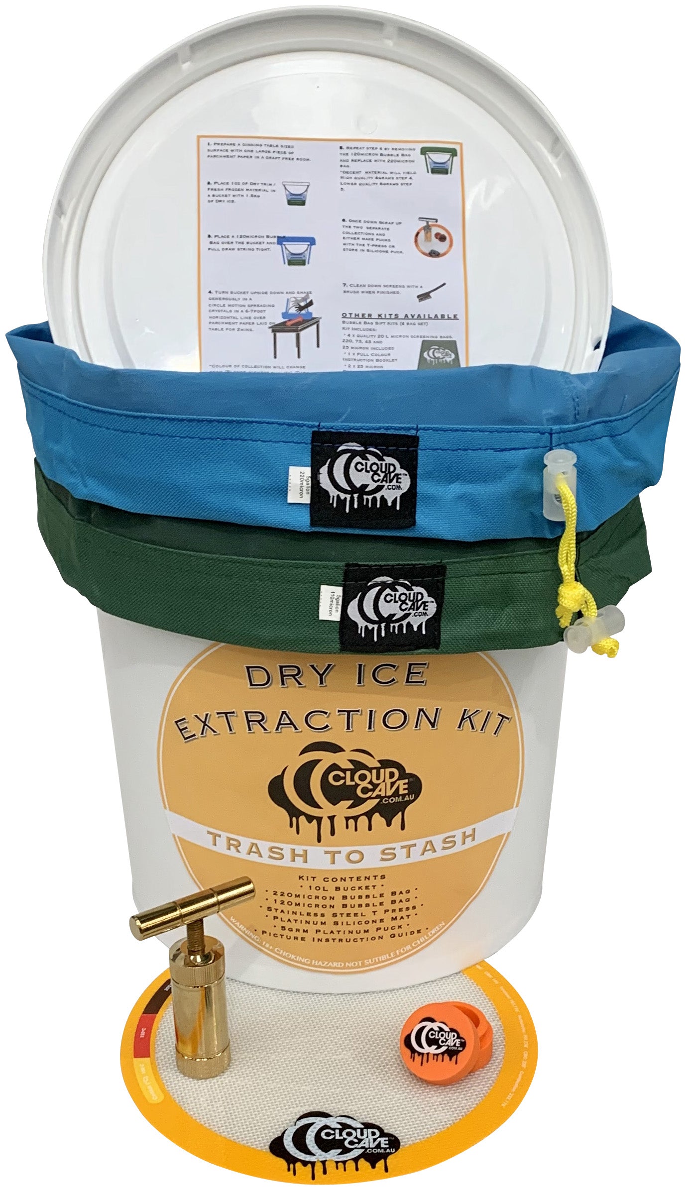 CO2 Dry Ice Extraction Kit