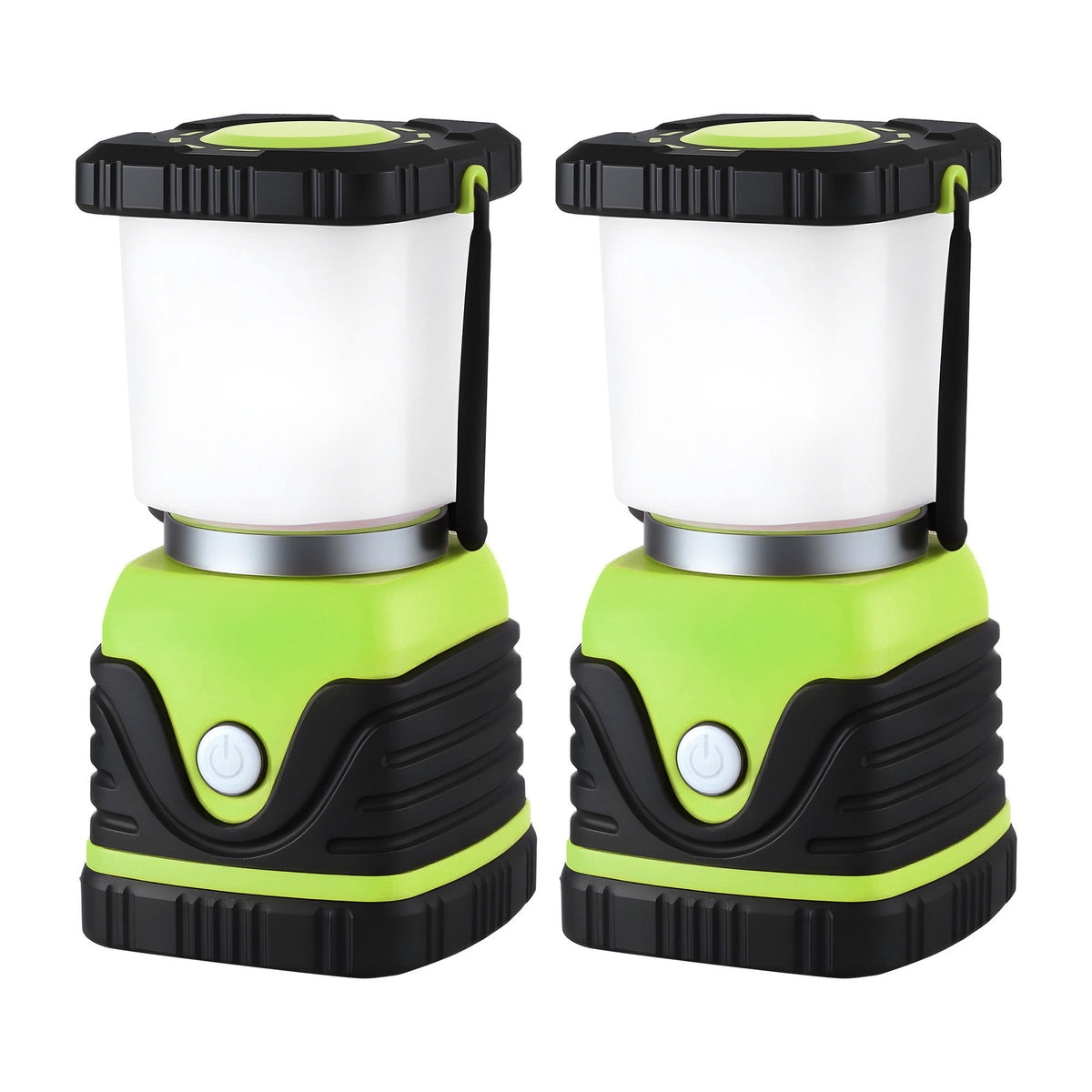 Waterproof LED Camping Lanterns | 2 Pack | 1000 Lumens | Tent & Emergency Lights (Pack B)