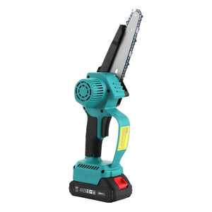 Mini Cordless Electric Chainsaw | 6" | Rechargeable Wood Cutter | Portable Pruning Tool