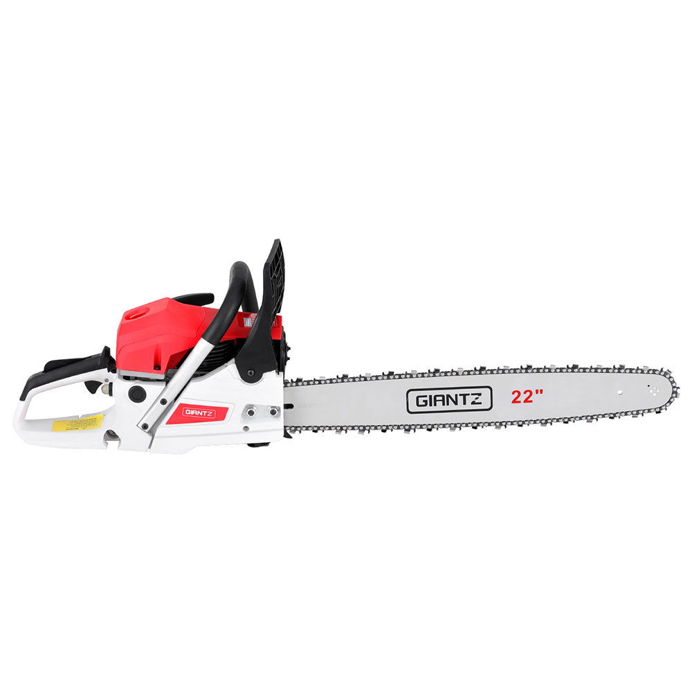 Petrol Chainsaw | 74CC | 22" Bar | E-Start Tree Pruning Chain Saw