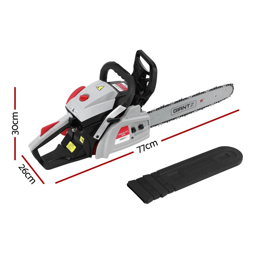 Petrol Chainsaw | 42cc | 16" Bar | Lightweight Cutting Saw