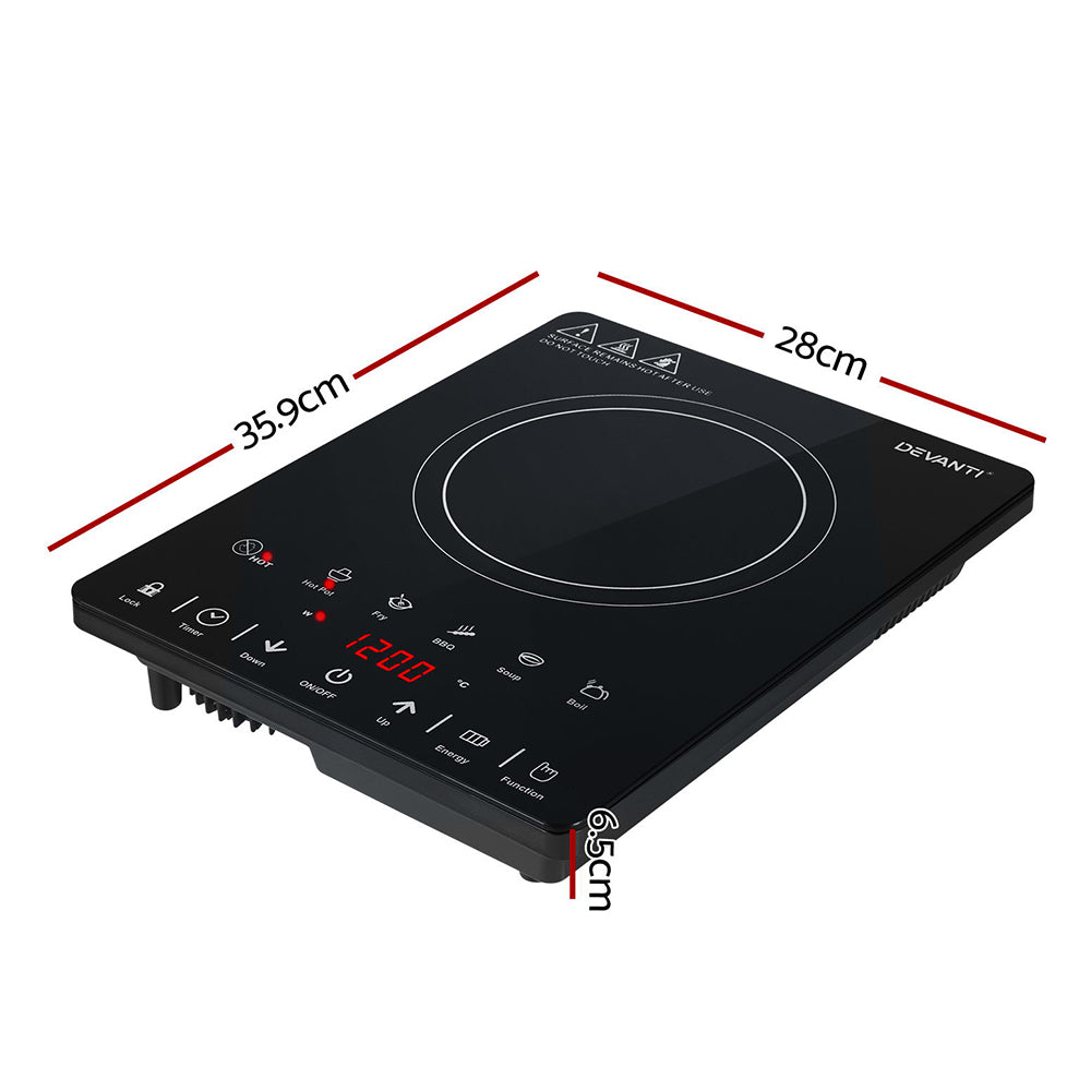 Devanti Electric Ceramic Cooktop | 30cm