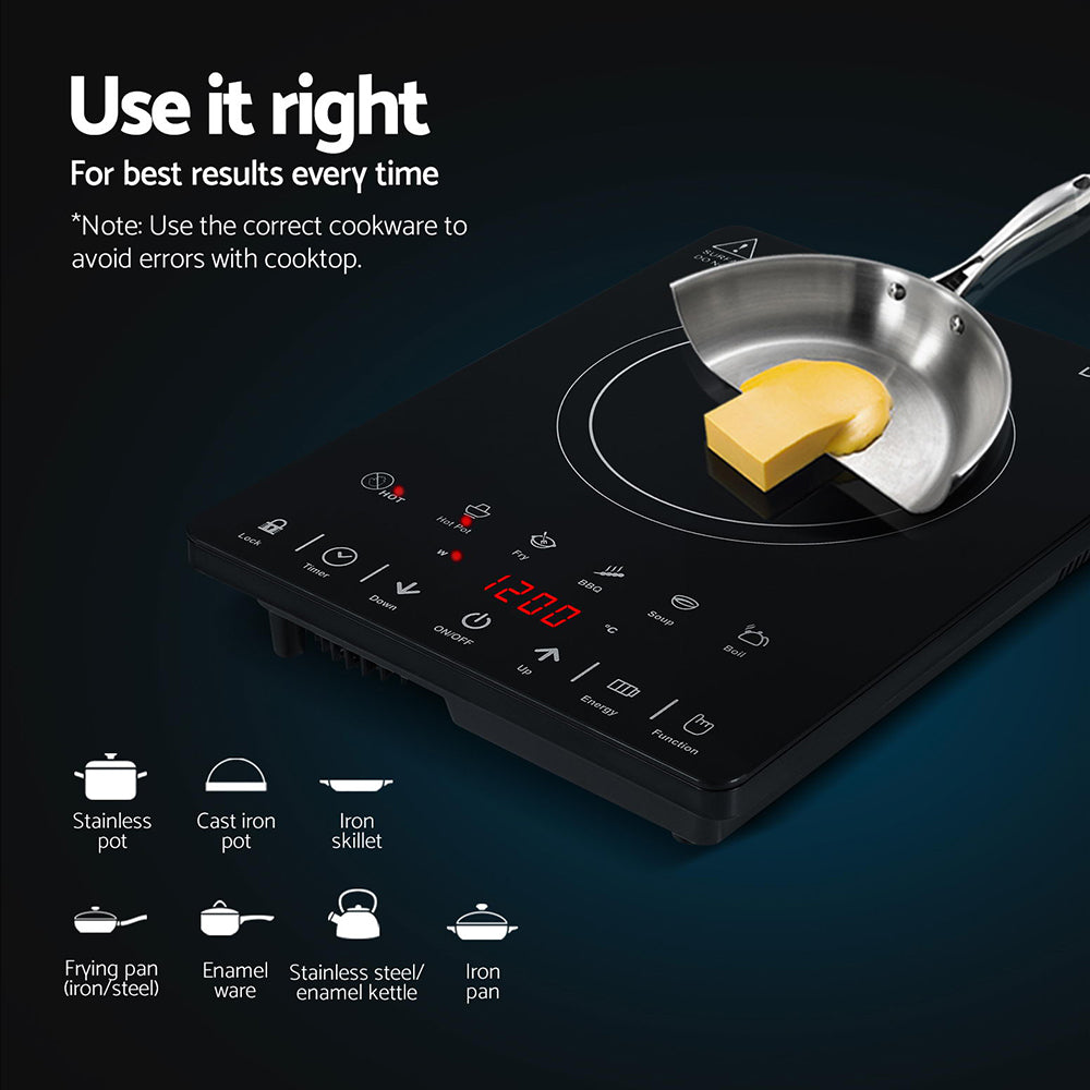 Devanti Electric Ceramic Cooktop | 30cm