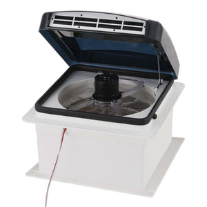 Weisshorn Caravan Roof Hatch | Air Vent with 12V Shower Fan | Reversible | Rainproof