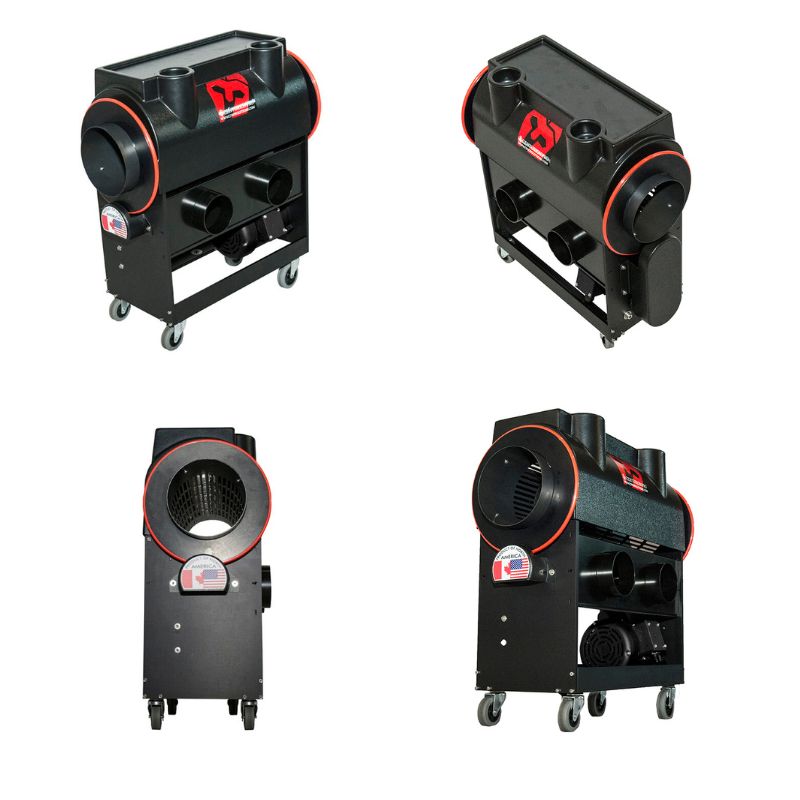 CenturionPro Original Trimmer | Hybrid Wet & Dry Trimmer | 100 lb/h Wet | 20 lb/h Dry | Includes Industrial Leaf Collector