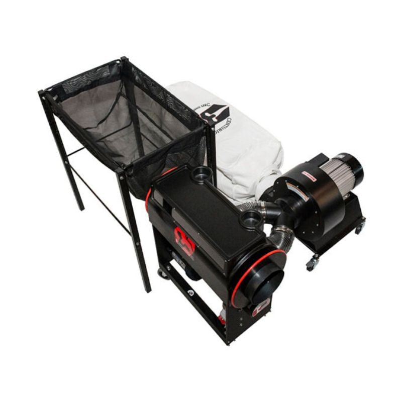 CenturionPro Original Trimmer | Hybrid Wet & Dry Trimmer | 100 lb/h Wet | 20 lb/h Dry | Includes Industrial Leaf Collector