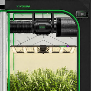 Advanced Smart Grow Tent Package | 4x4 ft | 500W Full Spectrum LED