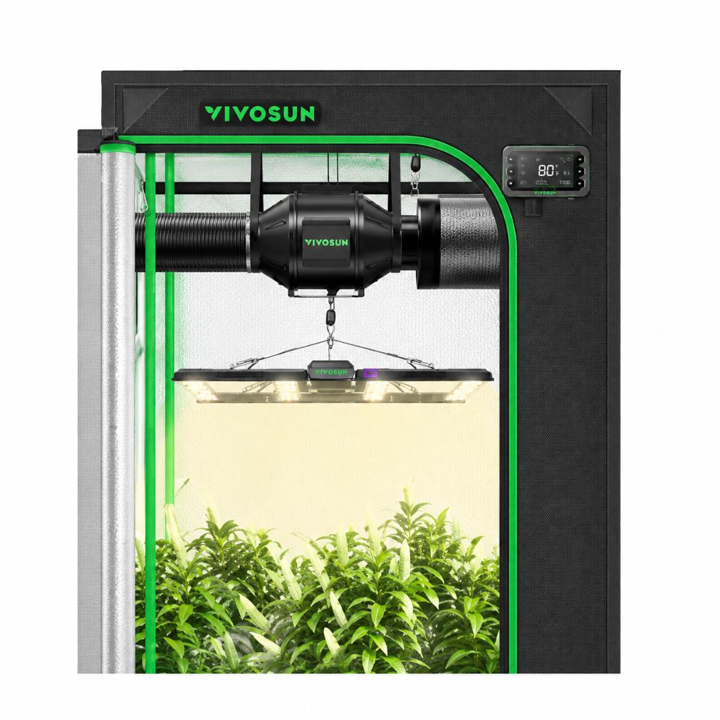 Bar-Style LED Smart Grow Tent Kit | 3x3 ft | 320W Full Spectrum Light