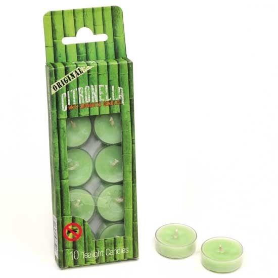 Citronella Tealight Candles | 10 Pack | Natural Mosquito Repellent