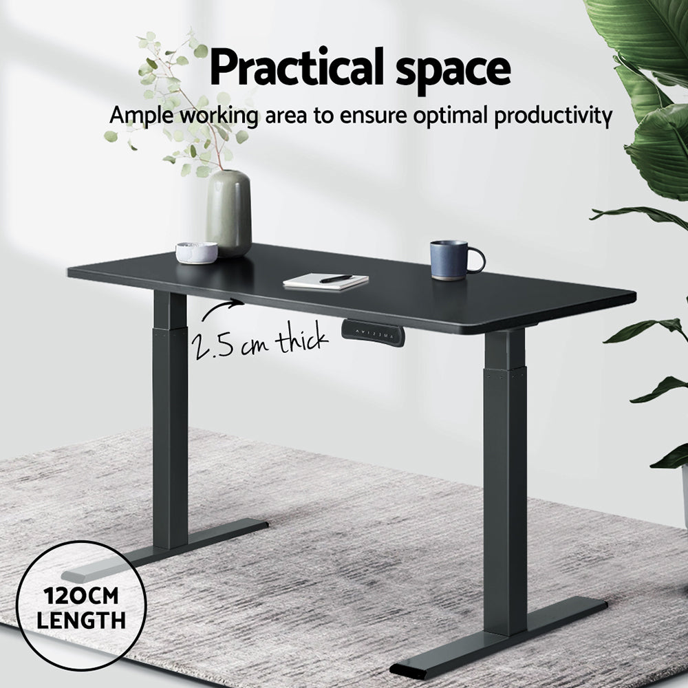 Standing Desk Top | Black | 120CM