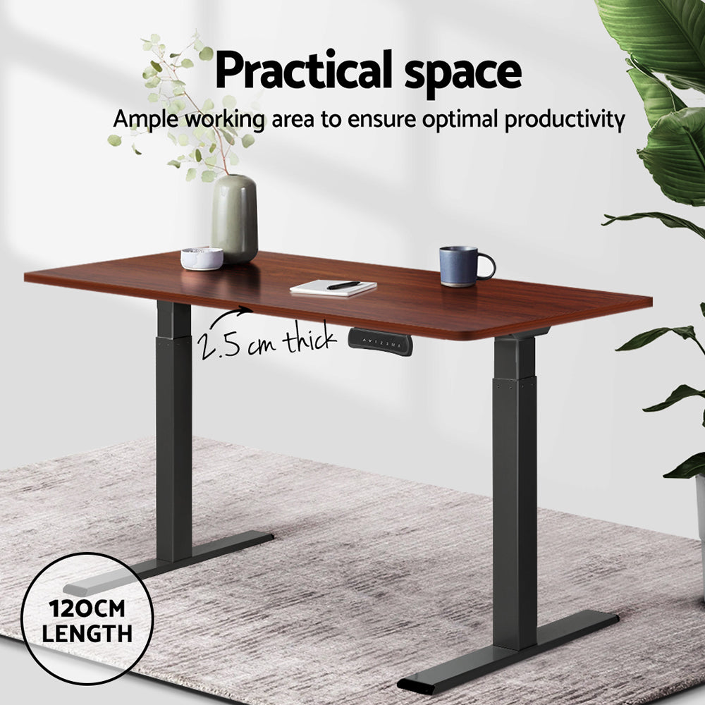 Standing Desk Top | Walnut | 120CM