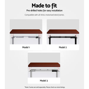 Standing Desk Top | Walnut | 120CM