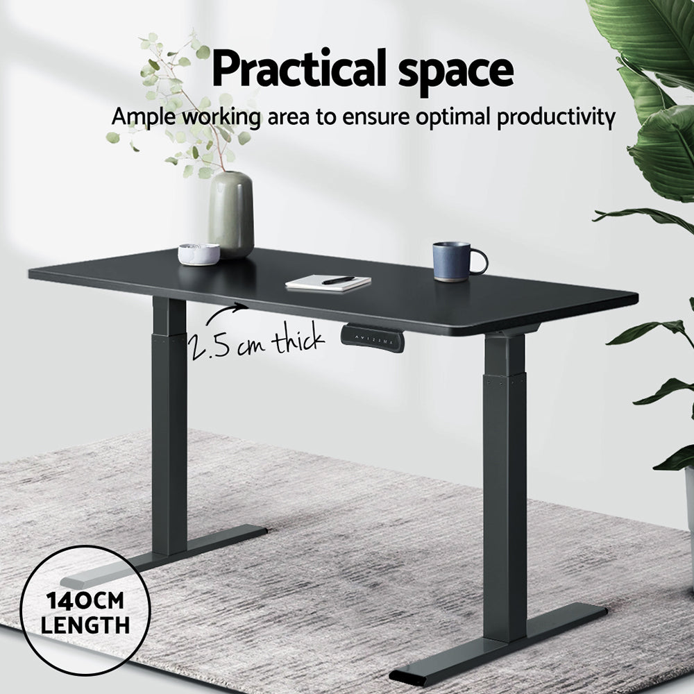 Standing Desk Top | Black | 140CM