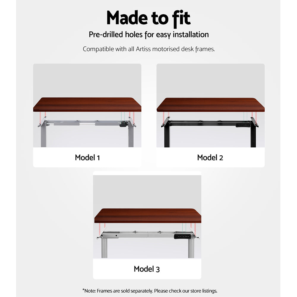 Standing Desk Top | Walnut | 140CM