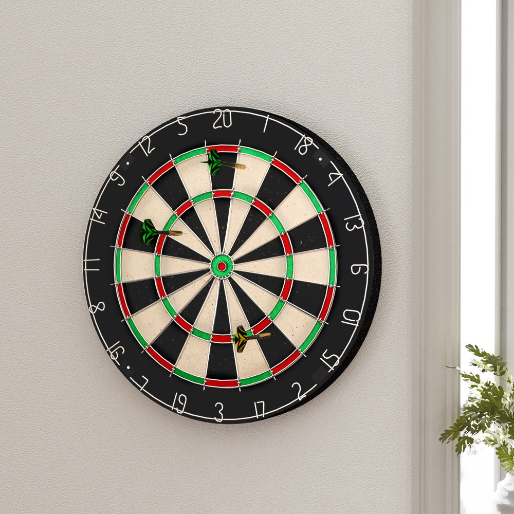18" Dartboard | Dart Board | With Steel Darts | Competition Party Game