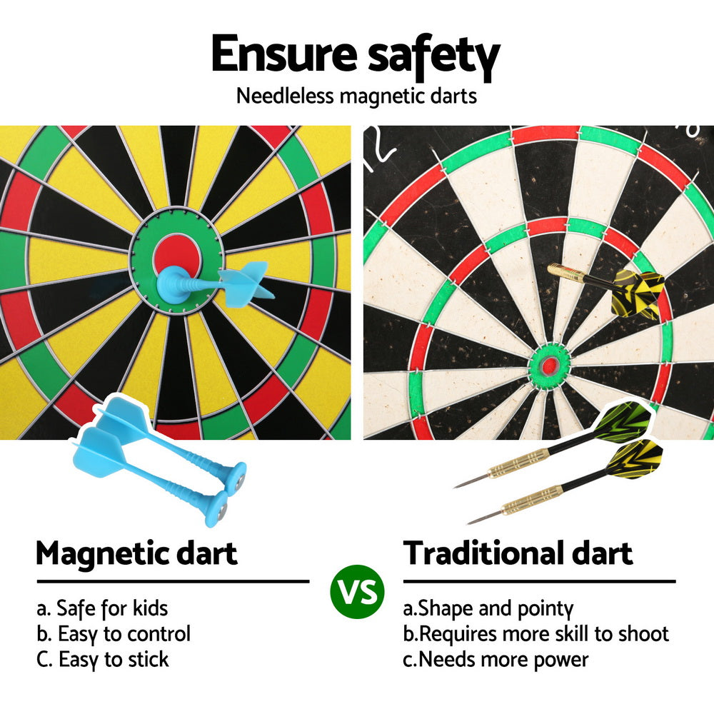 16" Dartboard | Dart Board | With Magnetic Darts | Kids Toy Gift