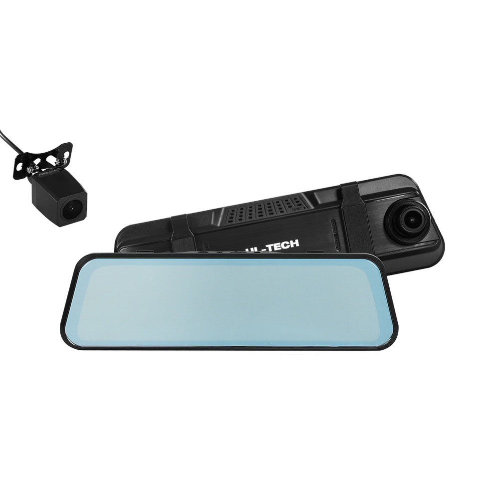 UL-tech Dash Camera | 1080P 9.66" | Front and Rear View Cam | Car DVR Recorder