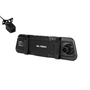 UL-tech Dash Camera | 1080P 9.66" | Front and Rear View Cam | Car DVR Recorder
