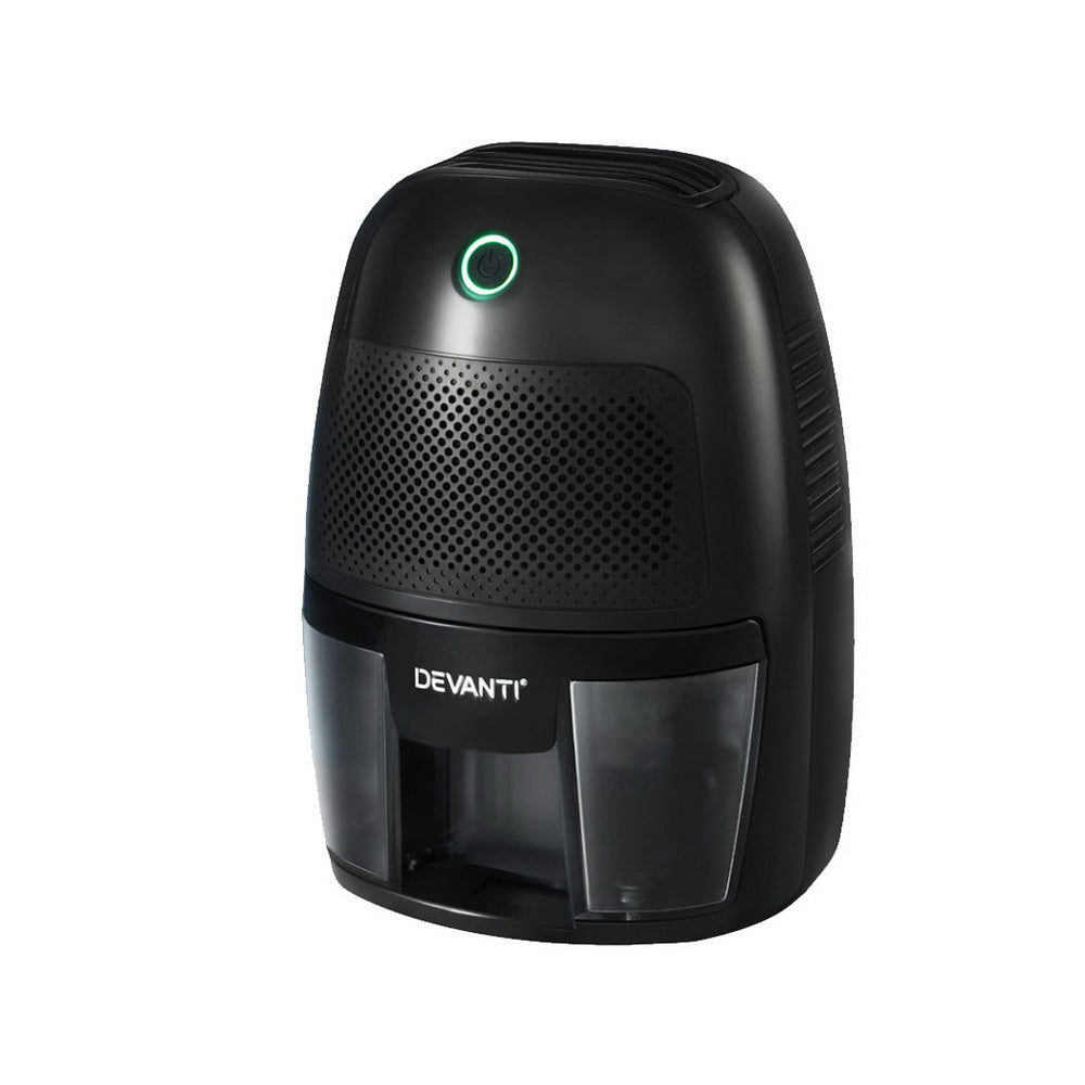 Devanti Dehumidifier | 600ml | Air Purifier | Black