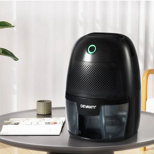 Devanti Dehumidifier | 600ml | Air Purifier | Black