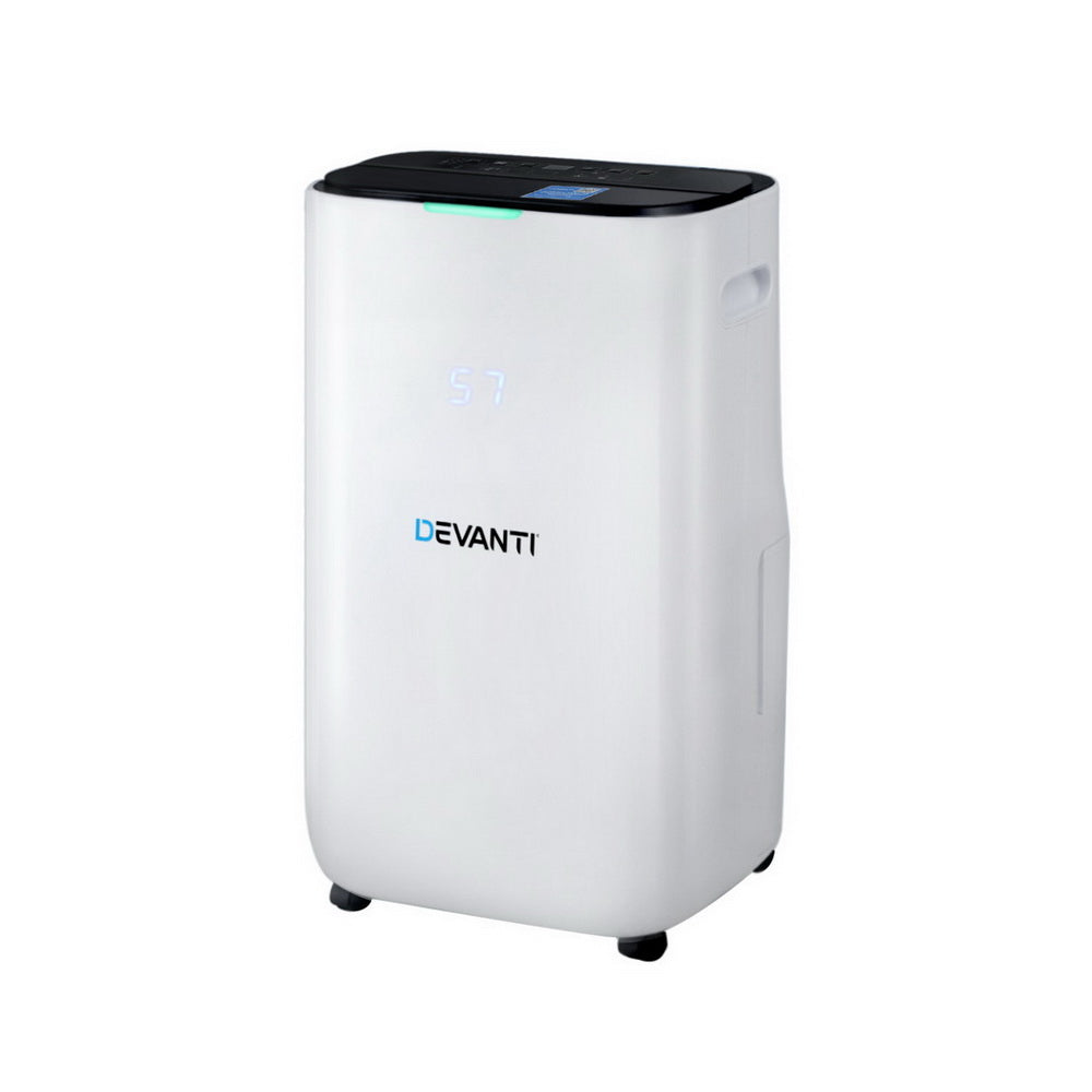 Devanti Dehumidifier | 20L | Air Purifier | White