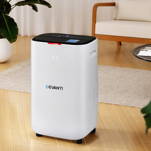 Devanti Dehumidifier | 20L | Air Purifier | White