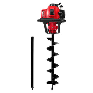 Petrol Post Hole Digger | 80CC | 200mm Drill Extension Auger Bits