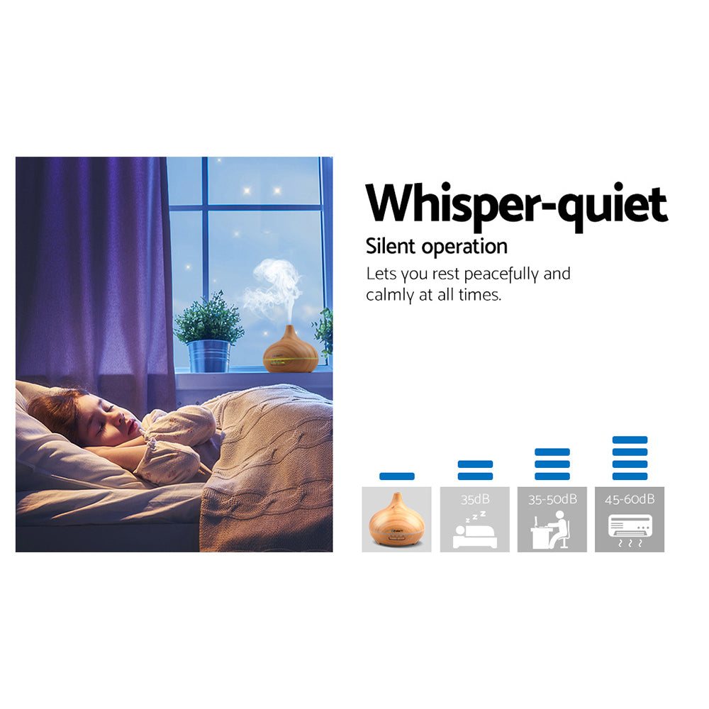 Devanti Aroma Diffuser | Aromatherapy Humidifier | 300ml