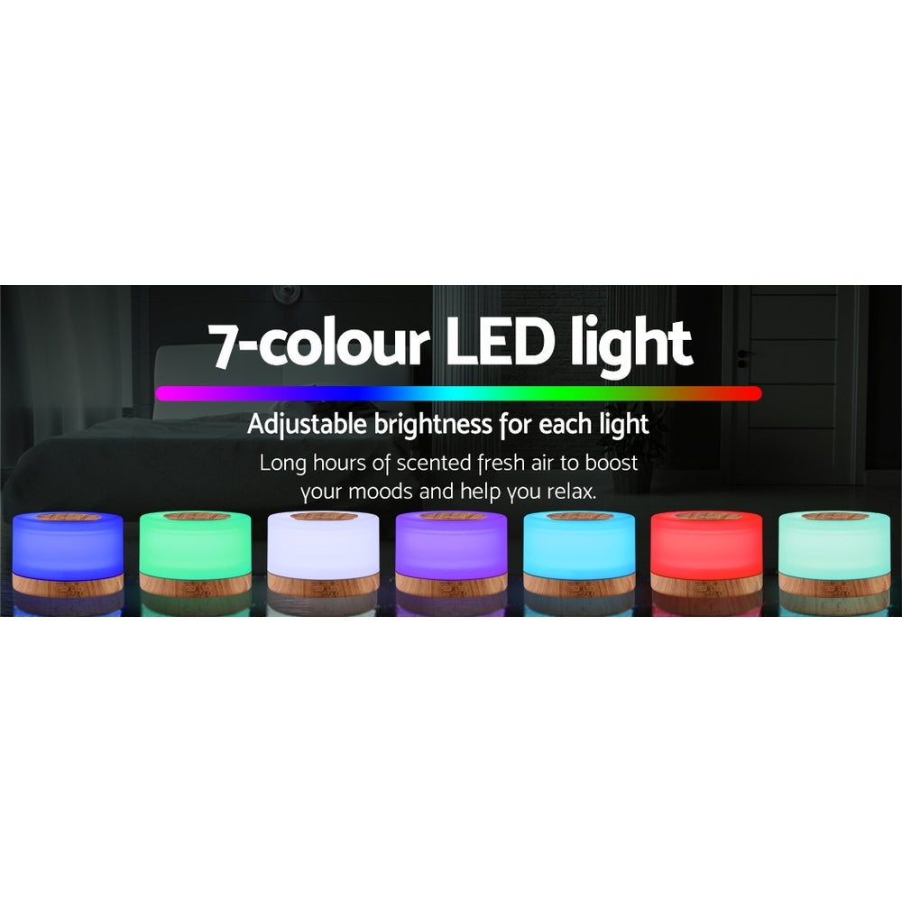 Aroma Diffuser | Aromatherapy | Light Wood | 500ml