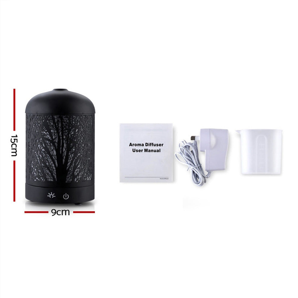 Aroma Diffuser | Aromatherapy | Black | 160ml