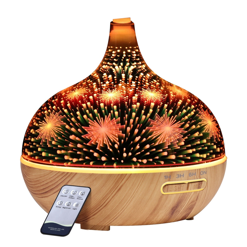 Aroma Diffuser | Aromatherapy | 3D Glass | 400ml