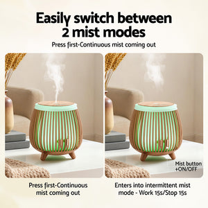 Aroma Diffuser | 140ml | LED Lights | Iron | Forest Deep Wood