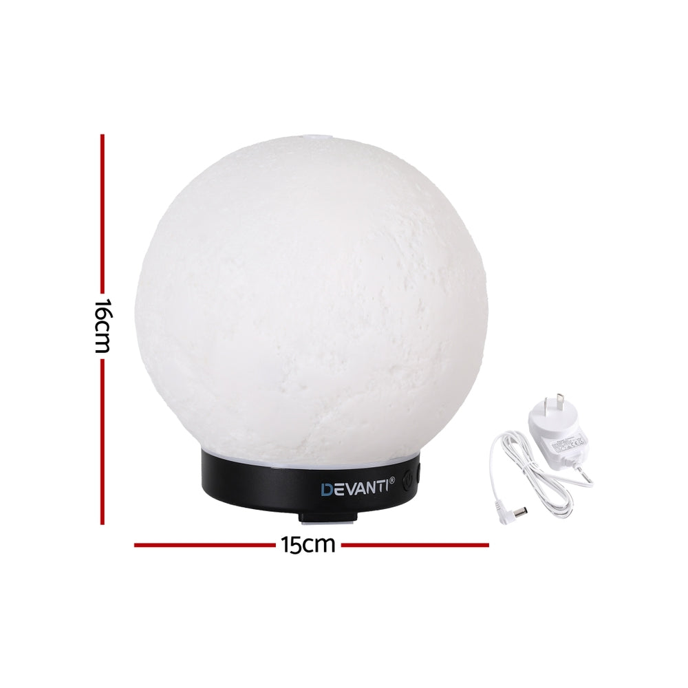 Aroma Diffuser | Moon Lamp Style | 100ml | Ambient Light
