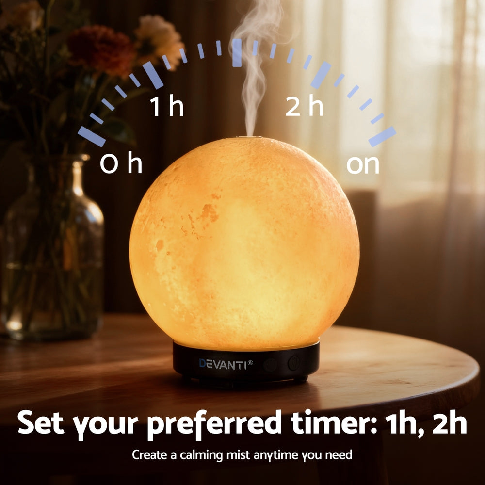 Aroma Diffuser | Moon Lamp Style | 100ml | Ambient Light