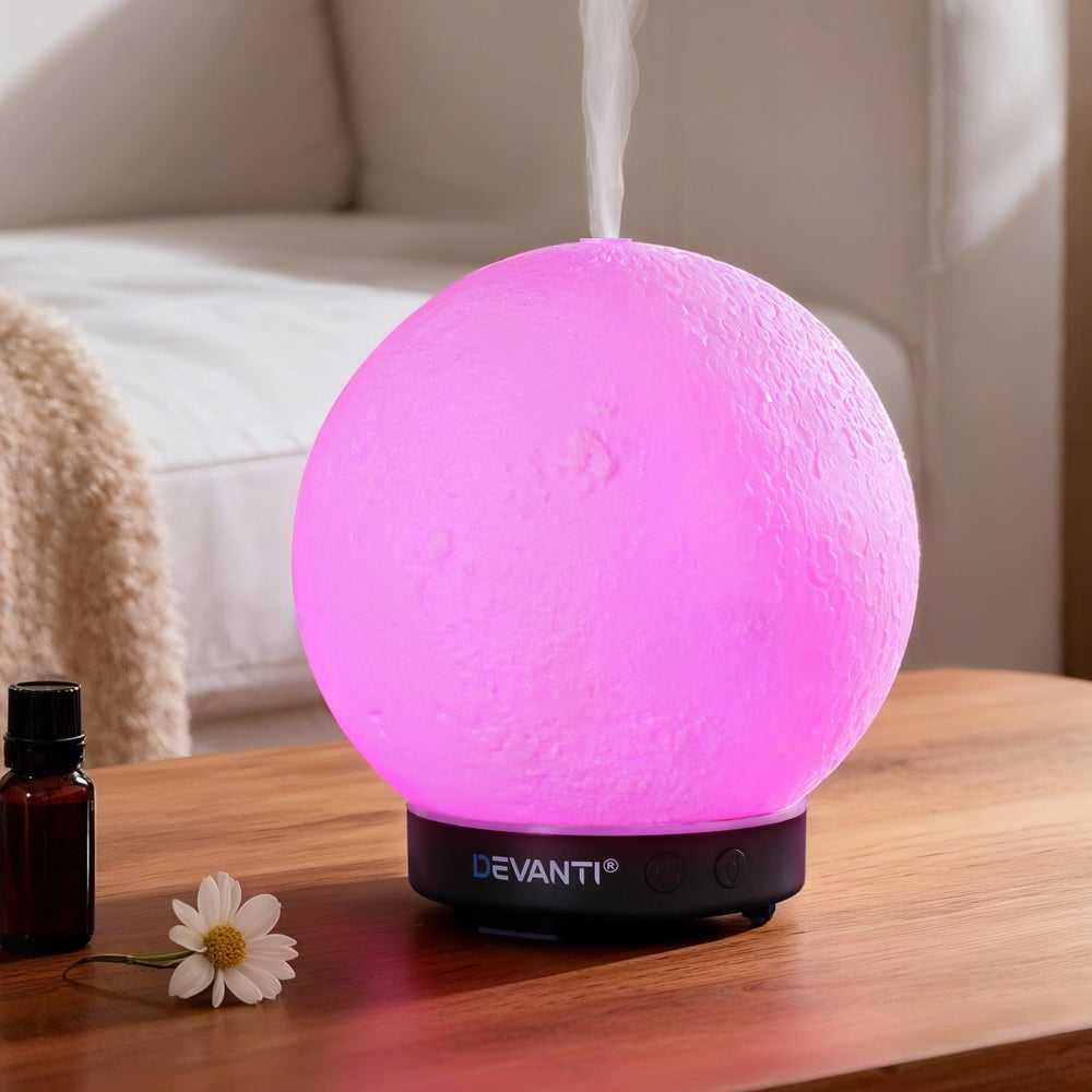Aroma Diffuser | Moon Lamp Style | 100ml | Ambient Light