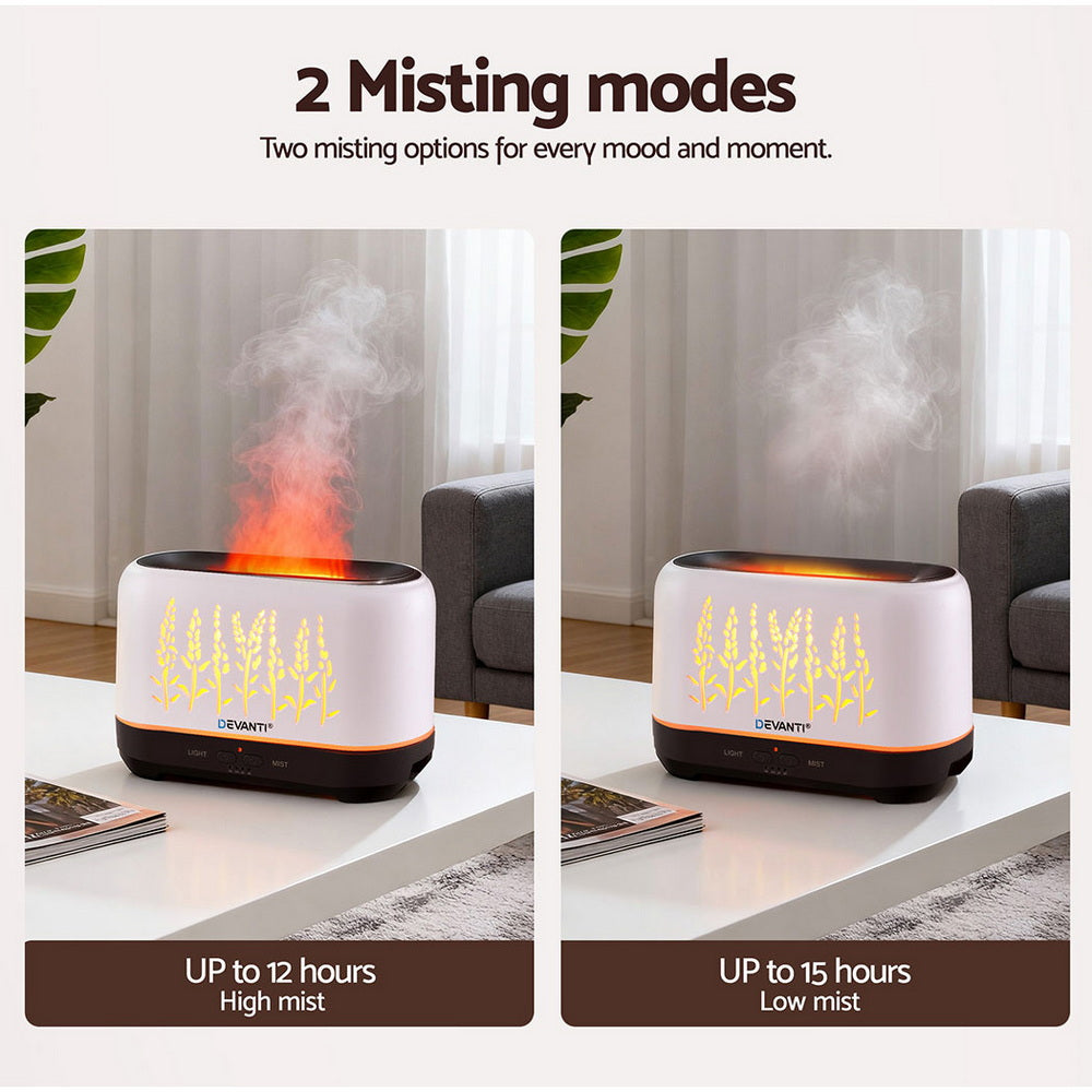 Aroma Diffuser | 200ml | Flame Effect | Aromatherapy