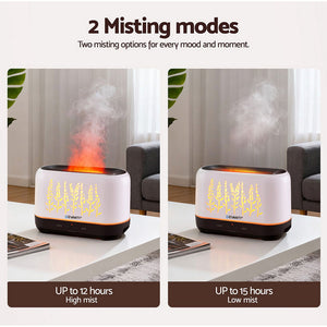 Aroma Diffuser | 200ml | Flame Effect | Aromatherapy