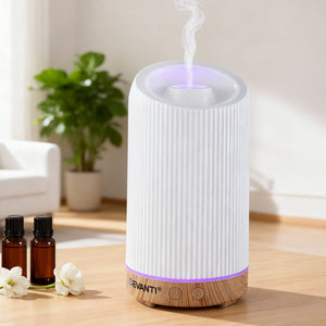 Ultrasonic Diffuser | 200ml | LED Lights | Iron | Forest Finish