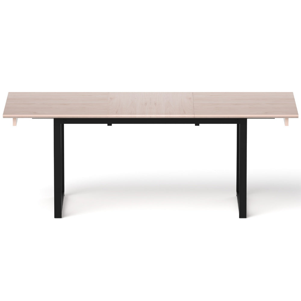 Extendable Dining Table 2m | Natural Finish | Kitchen Cafe Table