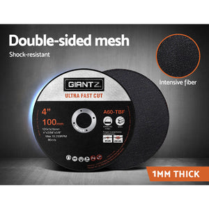 Cutting Discs | 200-Piece | 4" (100mm) Thin Cut-Off Wheels for Metal Angle Grinders