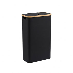 Artiss Laundry Basket with Removable Bag Foldable Black