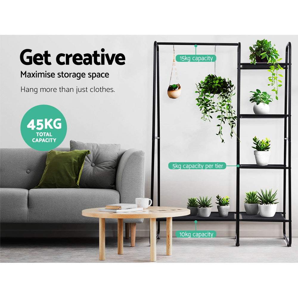 Wardrobe Clothes Rack | Airer | Coat Stand | Closet | 150cm
