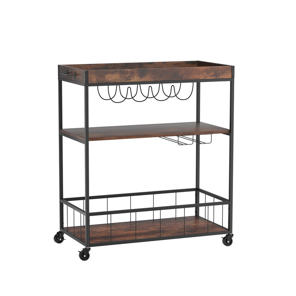 Kitchen Island | Rolling Serving Cart