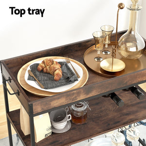 Kitchen Island | Rolling Serving Cart