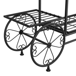 Artiss Plant Stand | 6 Tier Iron | 4 Wheeler